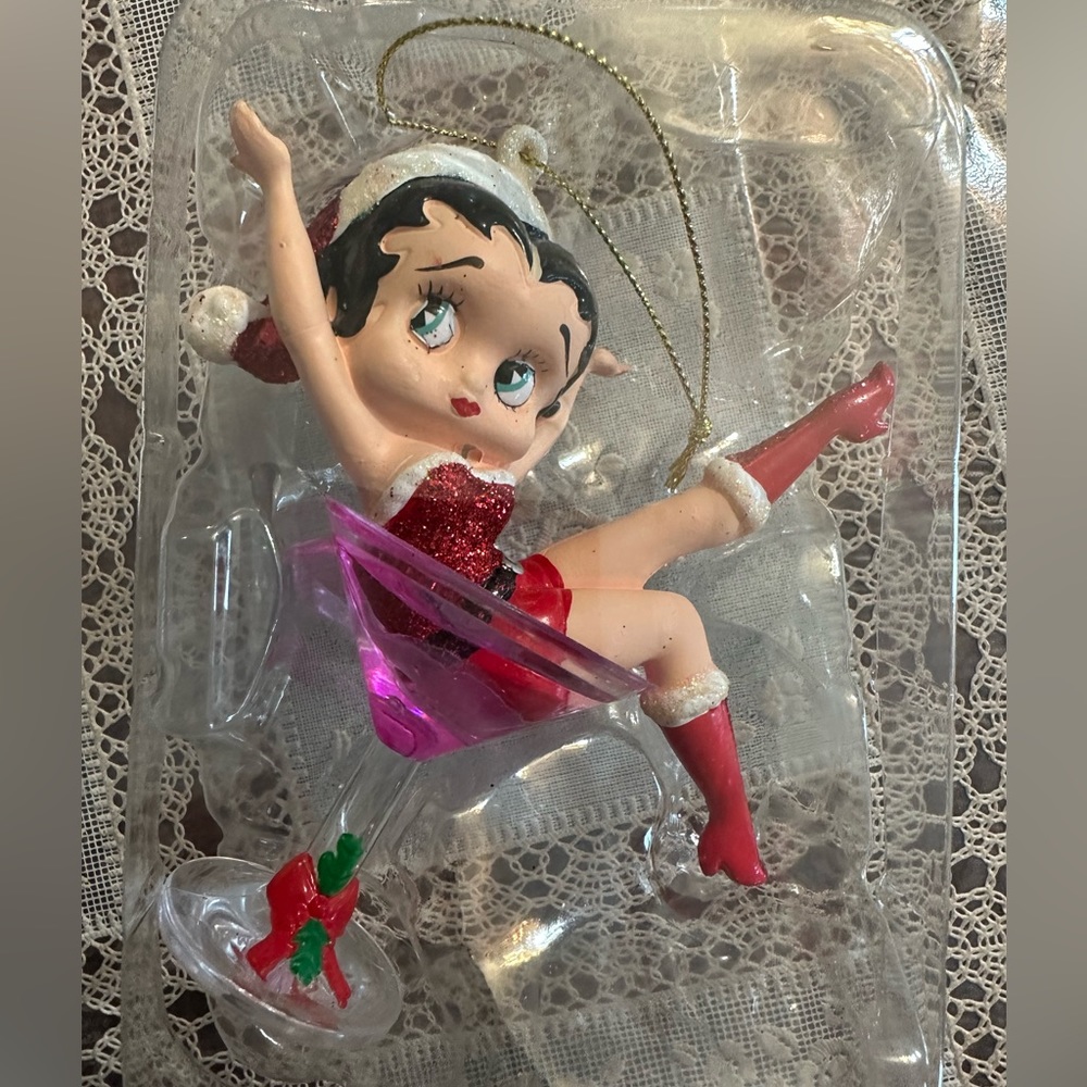 Betty boop (new) Christmas ornament